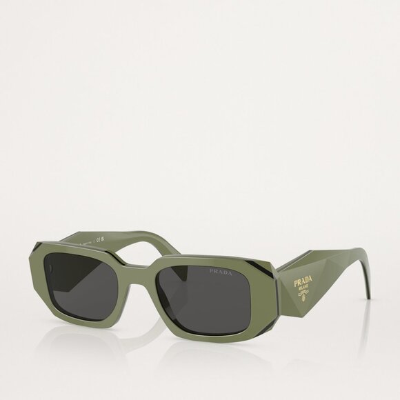 NEW Prada  Symbol green oval sunglasses Prada - Picture 1 of 2